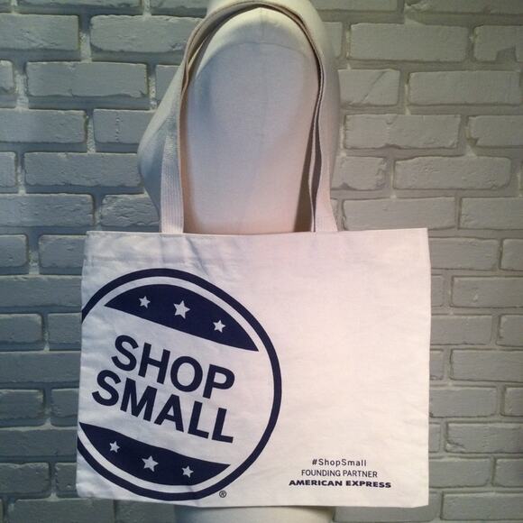 Shop Small Business Saturday Canvas Tote Bag - Picture 1 of 5